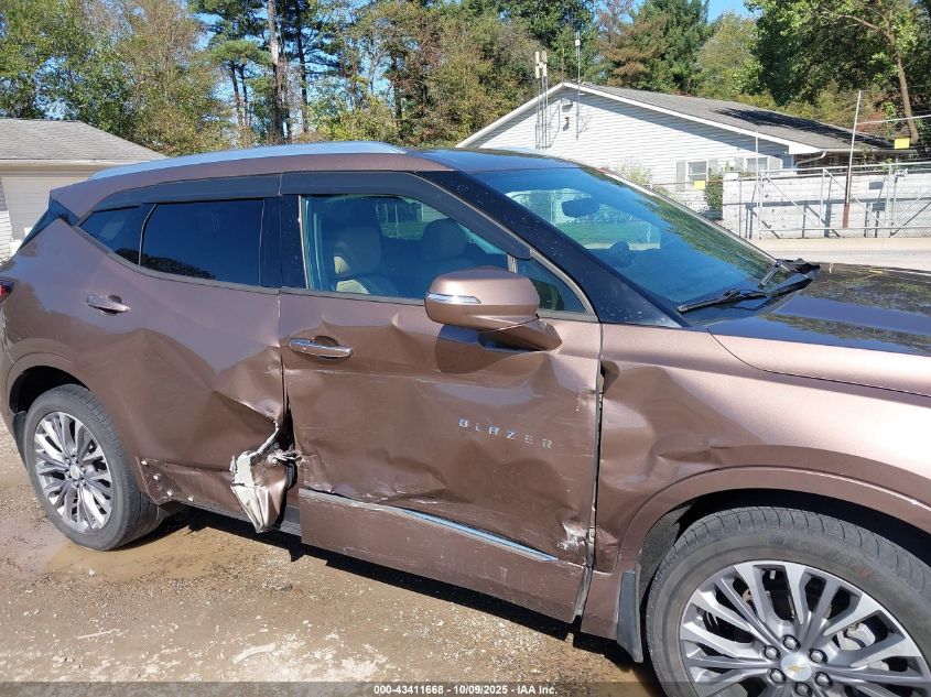 2019 Chevrolet Blazer Premier VIN: 3GNKBKRS7KS670795 Lot: 43411668