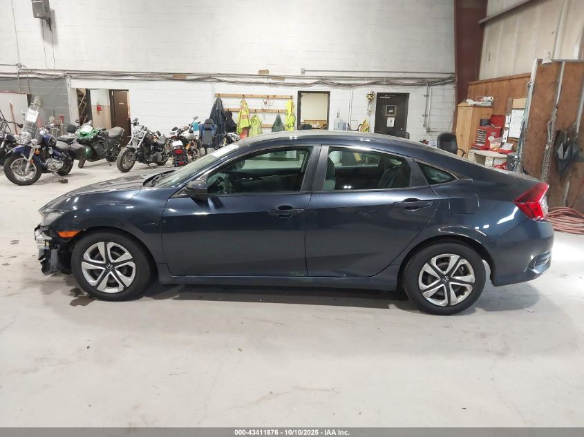 2016 Honda Civic Lx VIN: 19XFC2F50GE212365 Lot: 43411676