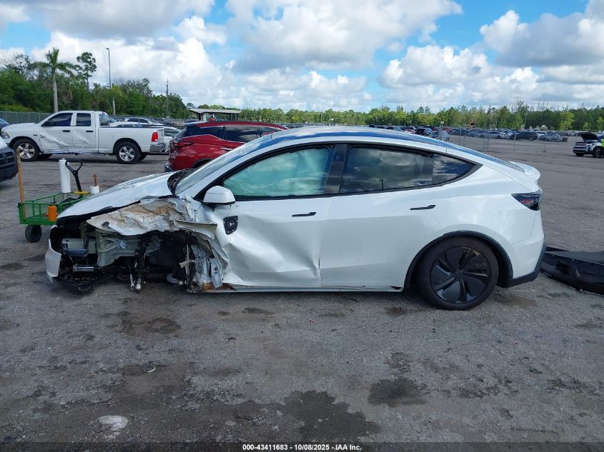 2026 Tesla Model Y Long Range Dual Motor All-Wheel Drive VIN: 7SAYGDED0TA456796 Lot: 43411683