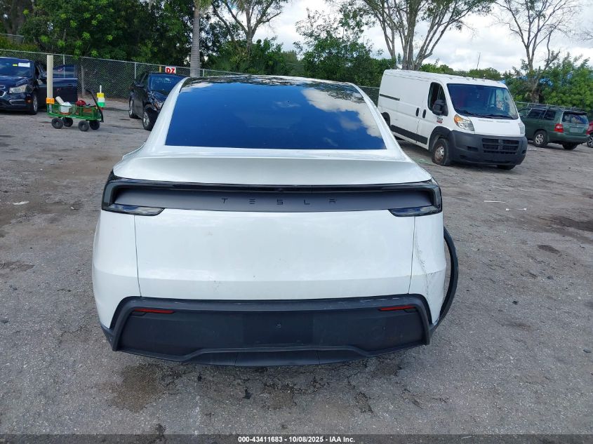 2026 Tesla Model Y Long Range Dual Motor All-Wheel Drive VIN: 7SAYGDED0TA456796 Lot: 43411683
