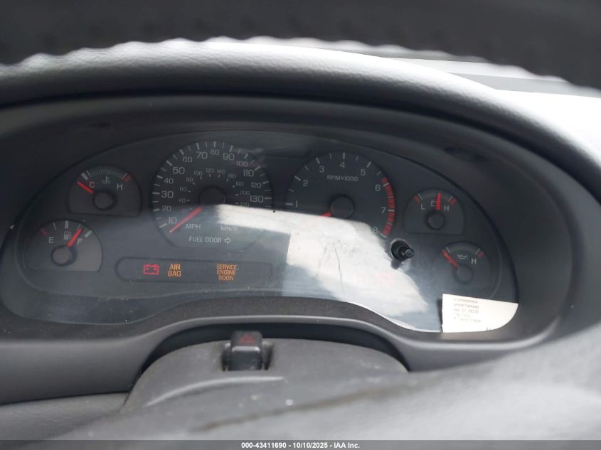 2003 Ford Mustang Gt VIN: 1FAFP42X83F367937 Lot: 43411690