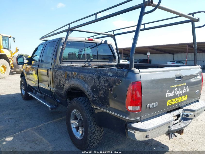 2004 Ford F-250 Lariat/Xl/Xlt VIN: 1FTNW21P54EC82074 Lot: 43411703