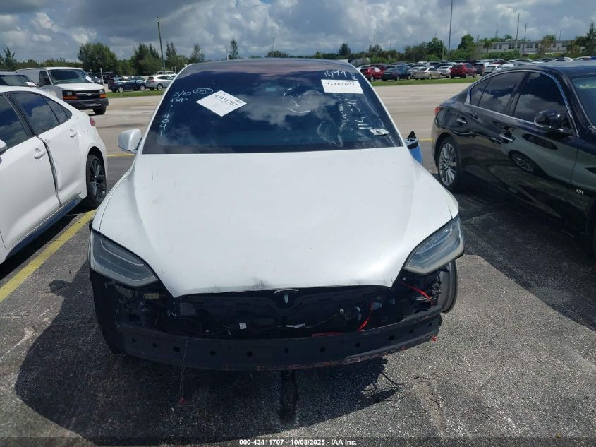 2018 Tesla Model X 100D/75D/P100D VIN: 5YJXCBE23JF114041 Lot: 43411707