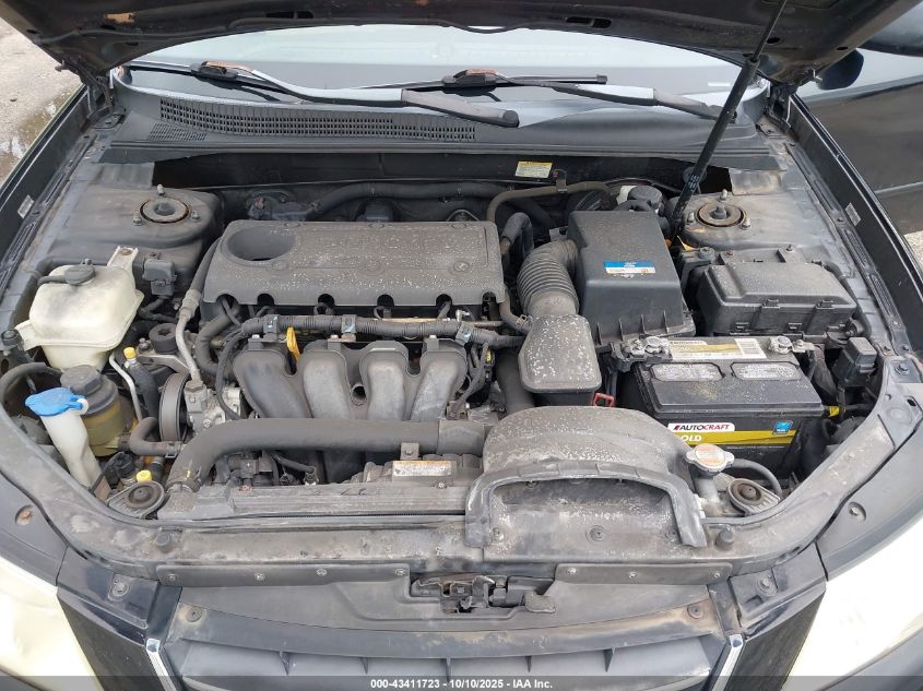 2010 Hyundai Sonata Gls VIN: 5NPET4ACXAH633686 Lot: 43411723