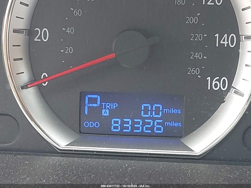 2010 Hyundai Sonata Gls VIN: 5NPET4ACXAH633686 Lot: 43411723