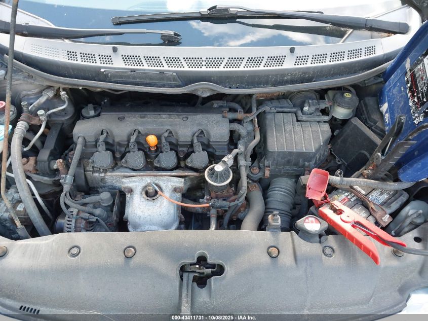 2009 Honda Civic Lx VIN: 19XFA16569E015512 Lot: 43411731