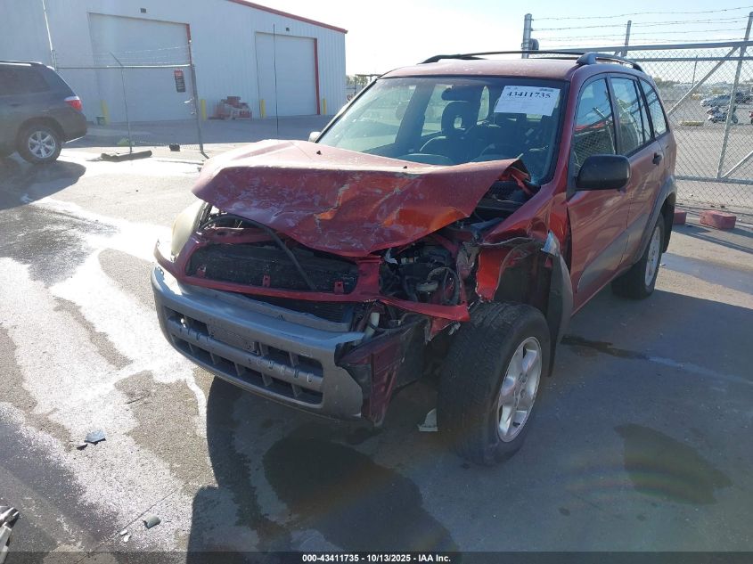 2002 Toyota Rav4 VIN: JTEHH20V620166962 Lot: 43411735