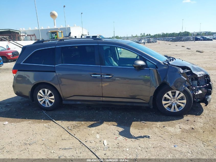 2015 Honda Odyssey Ex-L VIN: 5FNRL5H69FB030905 Lot: 43411743