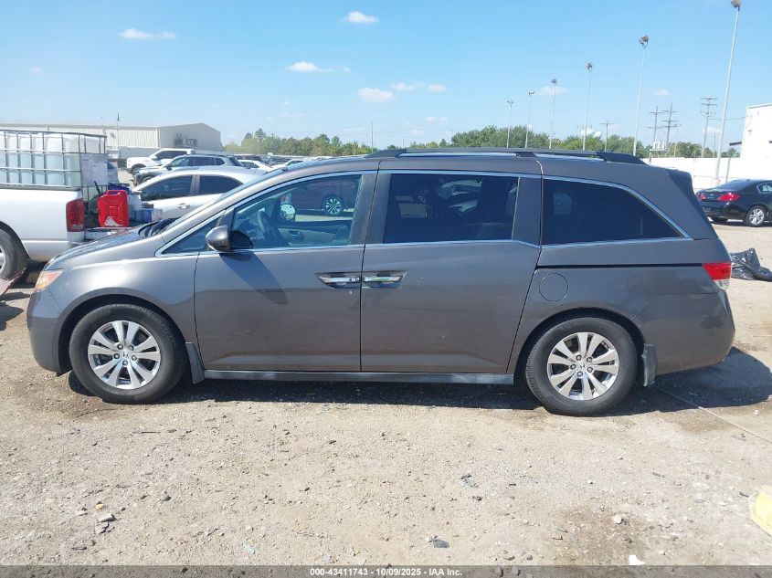 2015 Honda Odyssey Ex-L VIN: 5FNRL5H69FB030905 Lot: 43411743