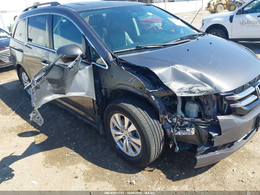 2015 Honda Odyssey Ex-L VIN: 5FNRL5H69FB030905 Lot: 43411743