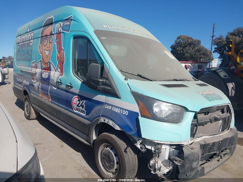 Vin: 1ftbw3x85rkb80078, lot: 43906565, ford transit-350 cargo van 2024 img_1