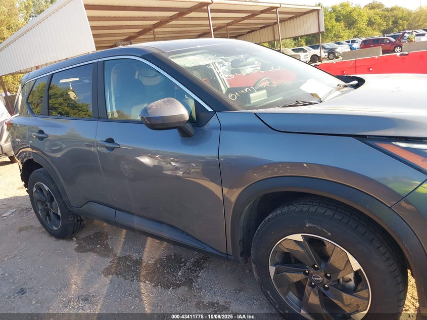 2025 Nissan Rogue Sv Intelligent Awd VIN: 5N1BT3BB1SC810668 Lot: 43411775