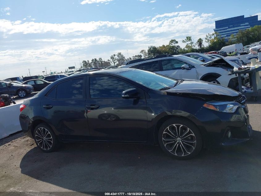2014 Toyota Corolla S Plus VIN: 5YFBURHE2EP109199 Lot: 43411777