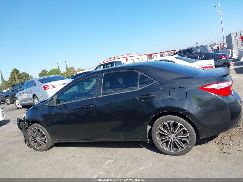 2014 Toyota Corolla S Plus VIN: 5YFBURHE2EP109199 Lot: 43411777