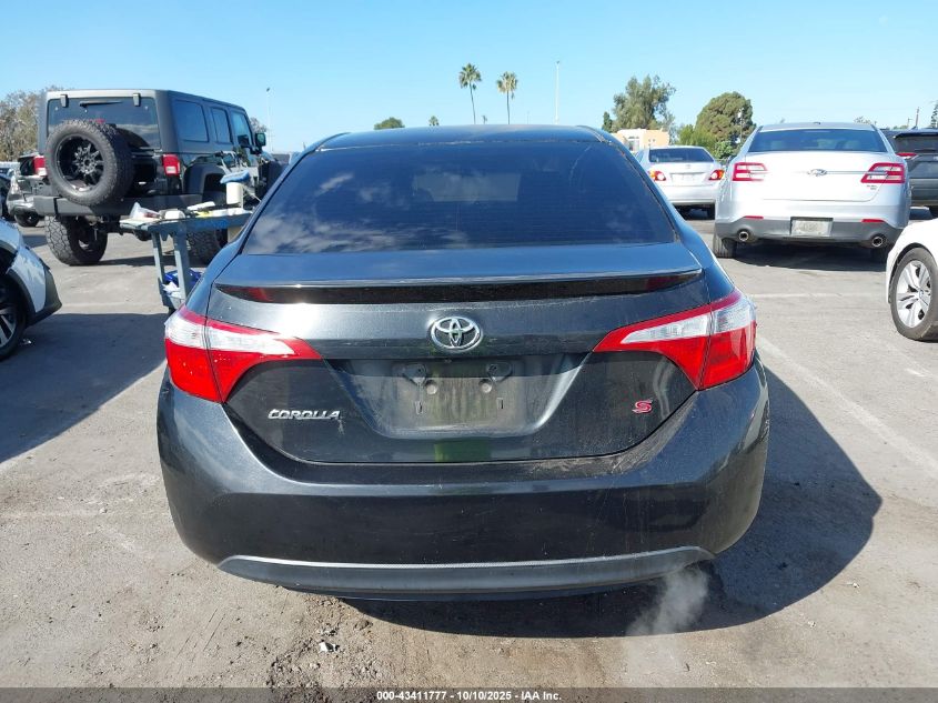 2014 Toyota Corolla S Plus VIN: 5YFBURHE2EP109199 Lot: 43411777