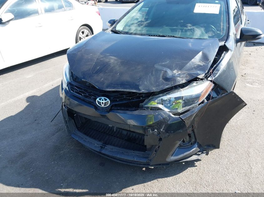 2014 Toyota Corolla S Plus VIN: 5YFBURHE2EP109199 Lot: 43411777