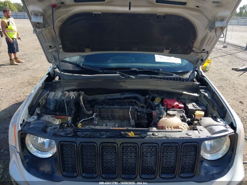 2020 Jeep Renegade Altitude Fwd VIN: ZACNJABB0LPL43121 Lot: 43411792