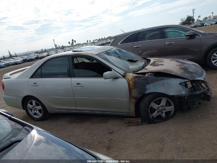 2004 Toyota Camry Se VIN: 4T1BE32K24U808595 Lot: 43411793