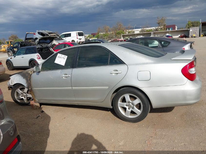 2004 Toyota Camry Se VIN: 4T1BE32K24U808595 Lot: 43411793