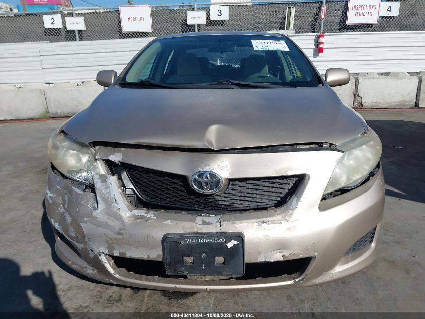 2009 Toyota Corolla Xle VIN: 1NXBU40E09Z060720 Lot: 43411804