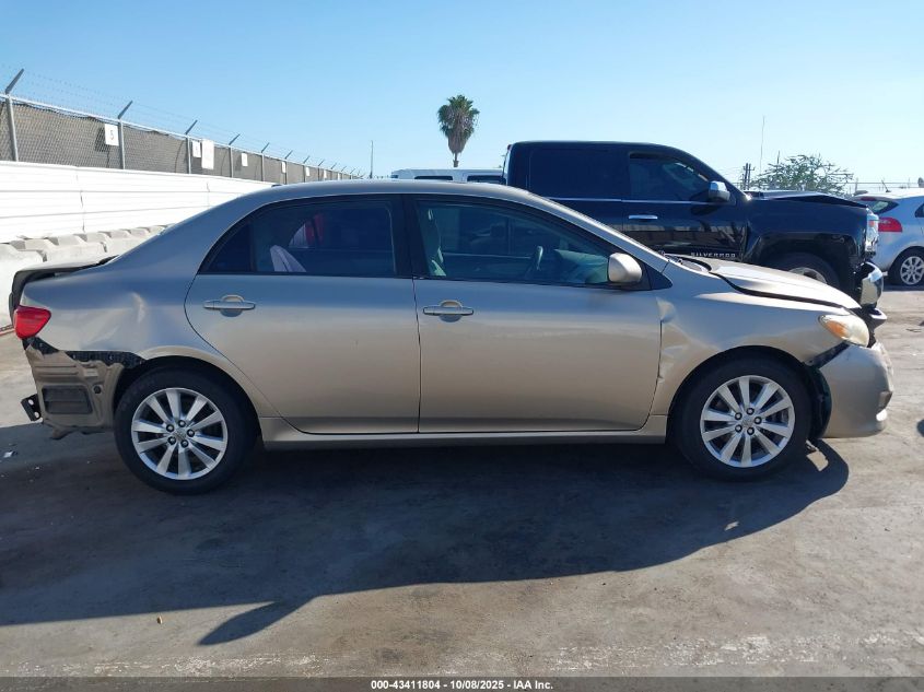 2009 Toyota Corolla Xle VIN: 1NXBU40E09Z060720 Lot: 43411804