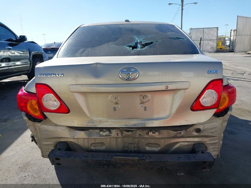 2009 Toyota Corolla Xle VIN: 1NXBU40E09Z060720 Lot: 43411804