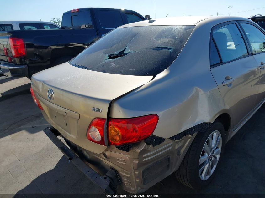 2009 Toyota Corolla Xle VIN: 1NXBU40E09Z060720 Lot: 43411804