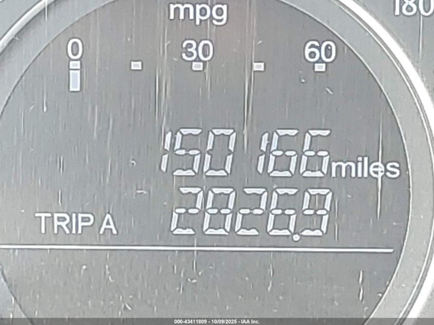 2013 Honda Accord Ex-L V-6 VIN: 1HGCR3F82DA046903 Lot: 43411809