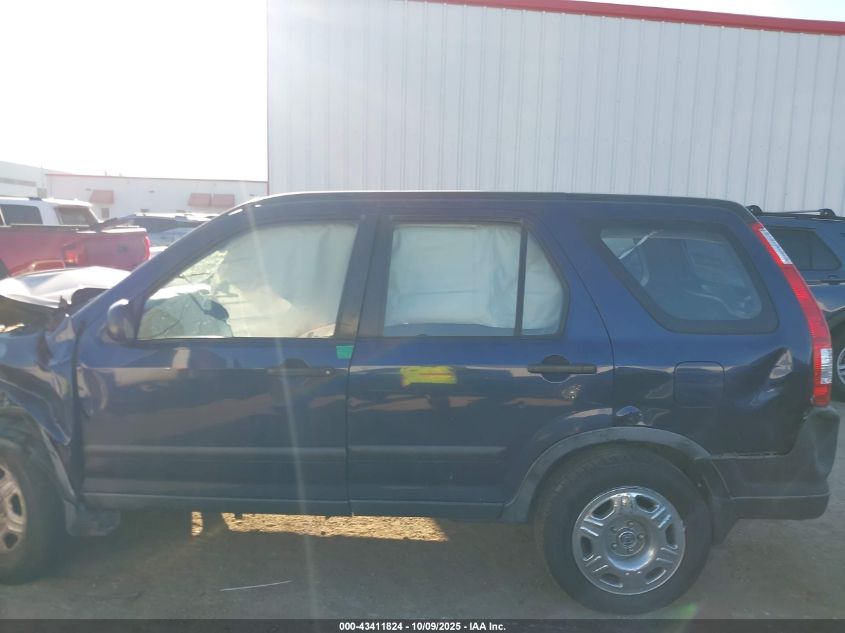 2006 Honda Cr-V Lx VIN: JHLRD68516C006740 Lot: 43411824