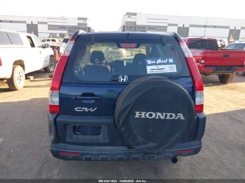 2006 Honda Cr-V Lx VIN: JHLRD68516C006740 Lot: 43411824