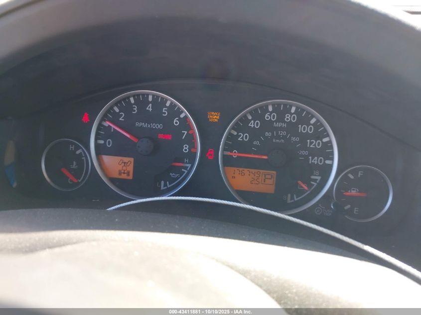 2006 Nissan Pathfinder Le VIN: 5N1AR18W86C647242 Lot: 43411881