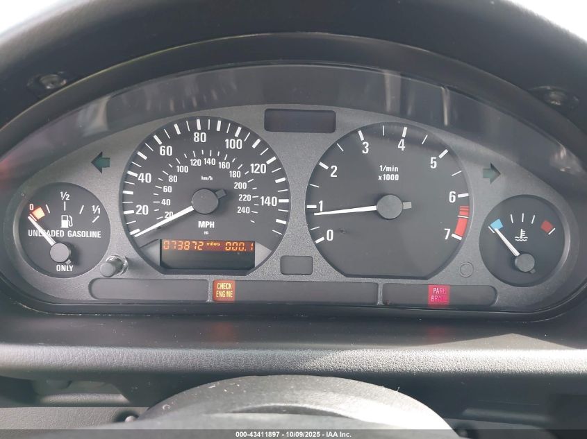 1996 BMW Z3 1.9 VIN: 4USCH7324TLB73385 Lot: 43411897