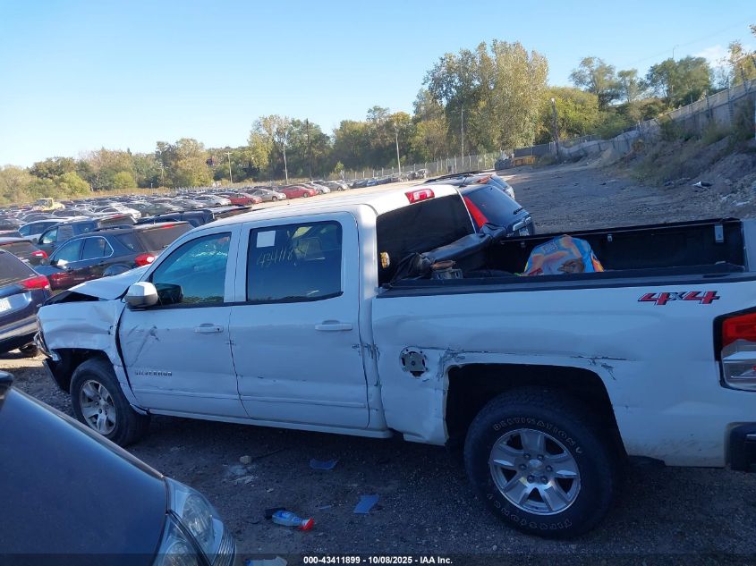 2018 Chevrolet Silverado 1500 1Lt VIN: 3GCUKREHXJG154713 Lot: 43411899
