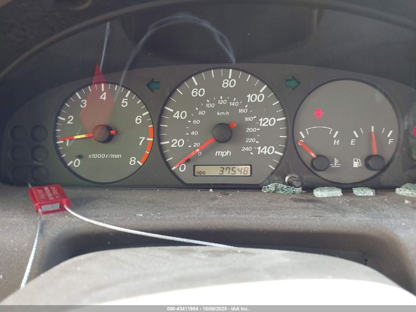 2000 Mazda 626 Es/Lx VIN: 1YVGF22C9Y5136300 Lot: 43411904