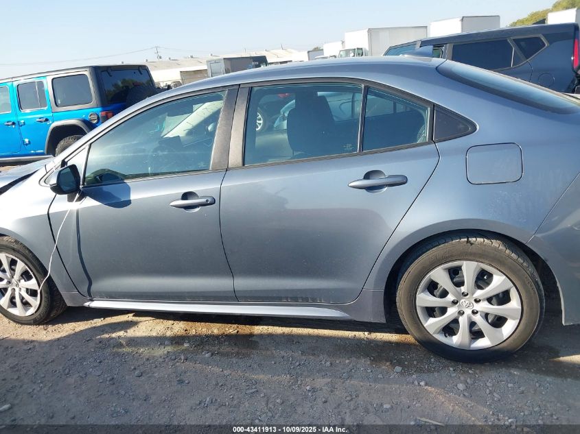 2023 Toyota Corolla Le VIN: 5YFB4MDE1PP024608 Lot: 43411913