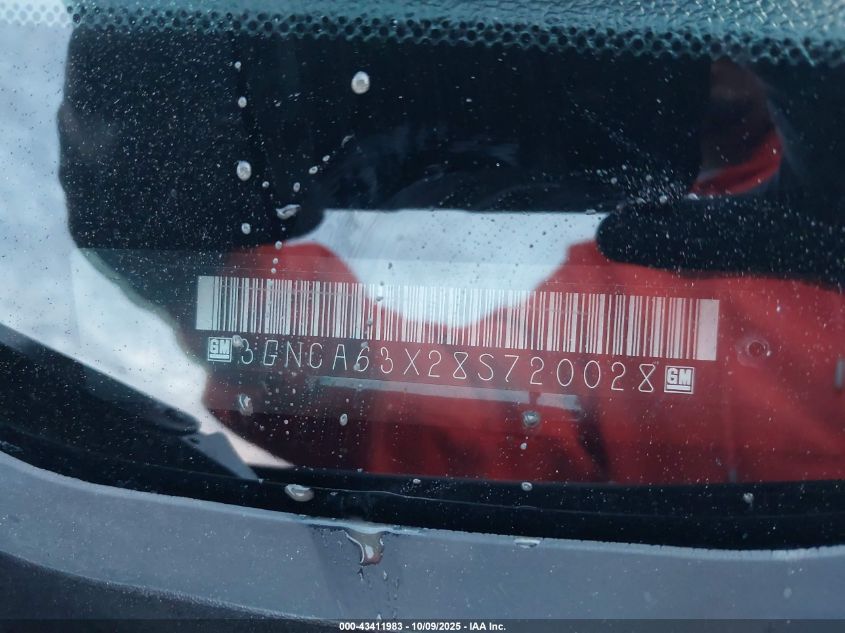 2008 Chevrolet Hhr Ss VIN: 3GNCA63X28S720028 Lot: 43411983