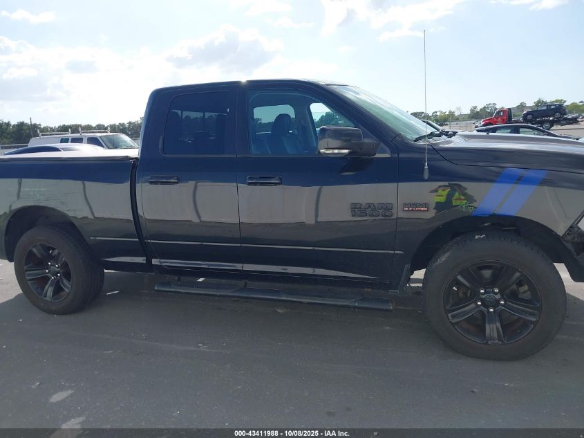 2017 Ram 1500 Night 4X4 6'4 Box VIN: 1C6RR7HTXHS706050 Lot: 43411988