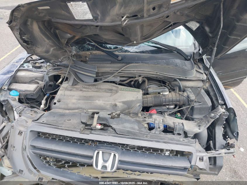 2003 Honda Pilot Ex-L VIN: 2HKYF18543H615519 Lot: 43411993