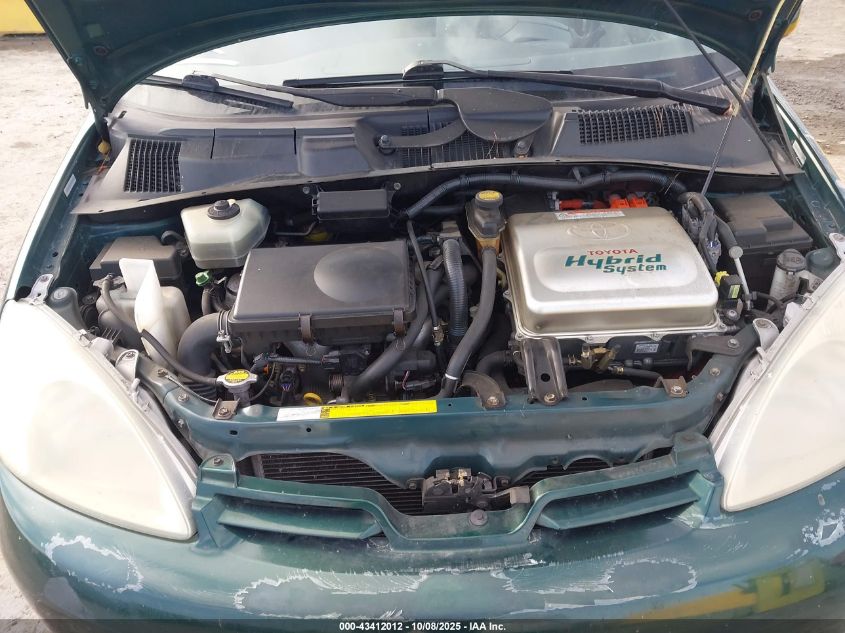 2001 Toyota Prius VIN: JT2BK12U610010440 Lot: 43412012