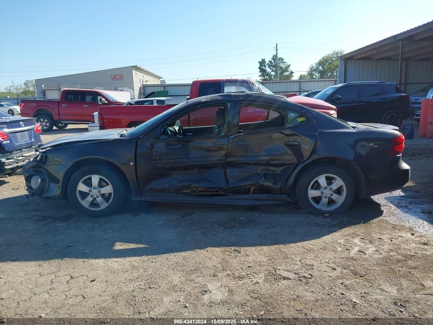 2008 Pontiac Grand Prix VIN: 2G2WP552281145977 Lot: 43412024
