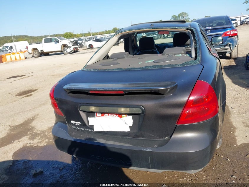 2008 Pontiac Grand Prix VIN: 2G2WP552281145977 Lot: 43412024