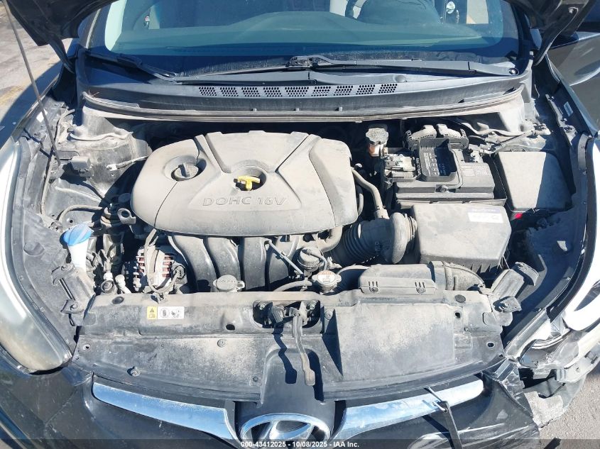 2014 Hyundai Elantra Se VIN: KMHDH4AE3EU143774 Lot: 43412025