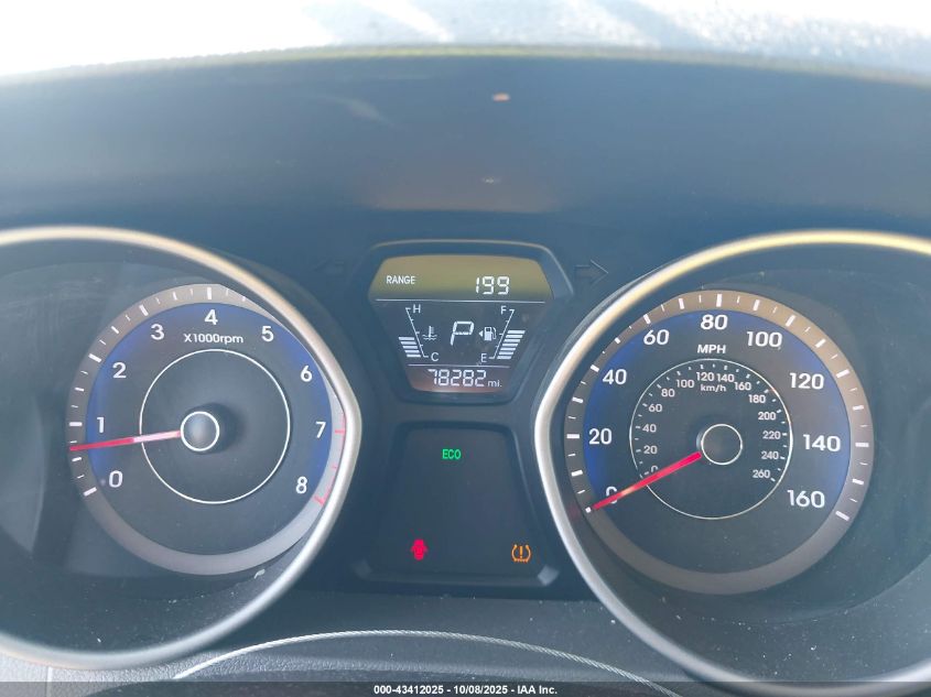 2014 Hyundai Elantra Se VIN: KMHDH4AE3EU143774 Lot: 43412025