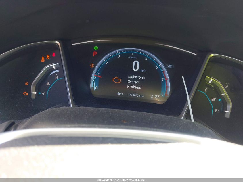 2016 Honda Civic Ex-L VIN: 2HGFC1F77GH641049 Lot: 43412037