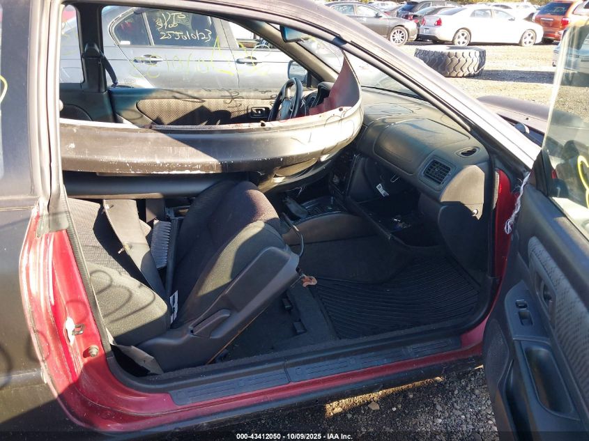 2001 Subaru Impreza 2.5Rs VIN: JF1GM67531G401645 Lot: 43412050