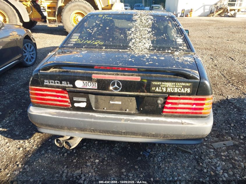 1991 Mercedes-Benz 500 Sl VIN: WDBFA66E3MF017096 Lot: 43412055