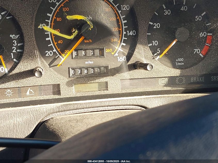 1991 Mercedes-Benz 500 Sl VIN: WDBFA66E3MF017096 Lot: 43412055