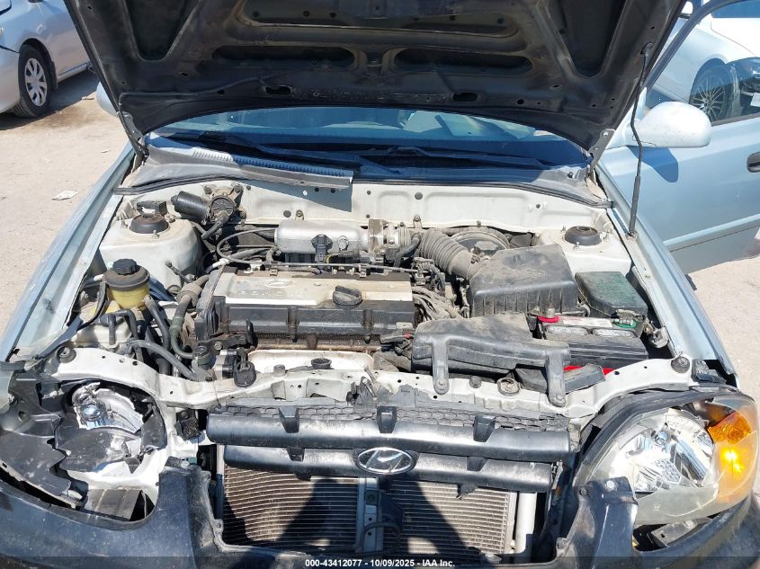 2003 Hyundai Accent Gl VIN: KMHCG45C23U427238 Lot: 43412077