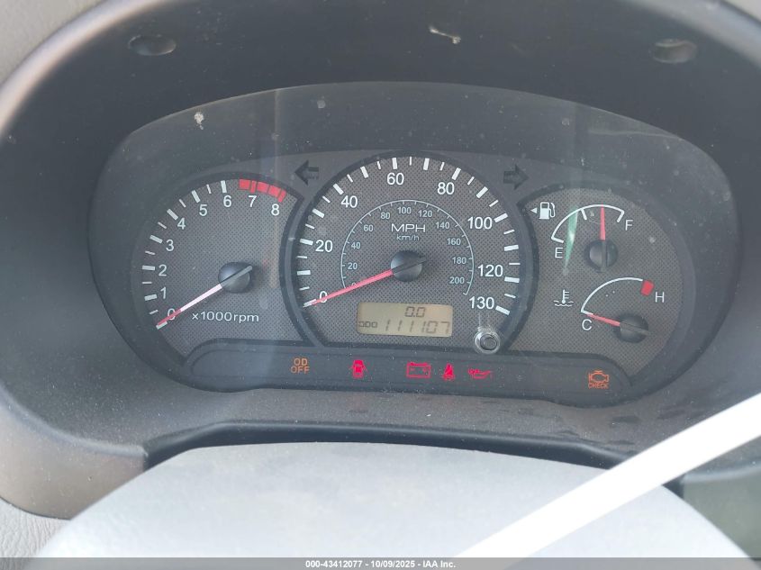 2003 Hyundai Accent Gl VIN: KMHCG45C23U427238 Lot: 43412077