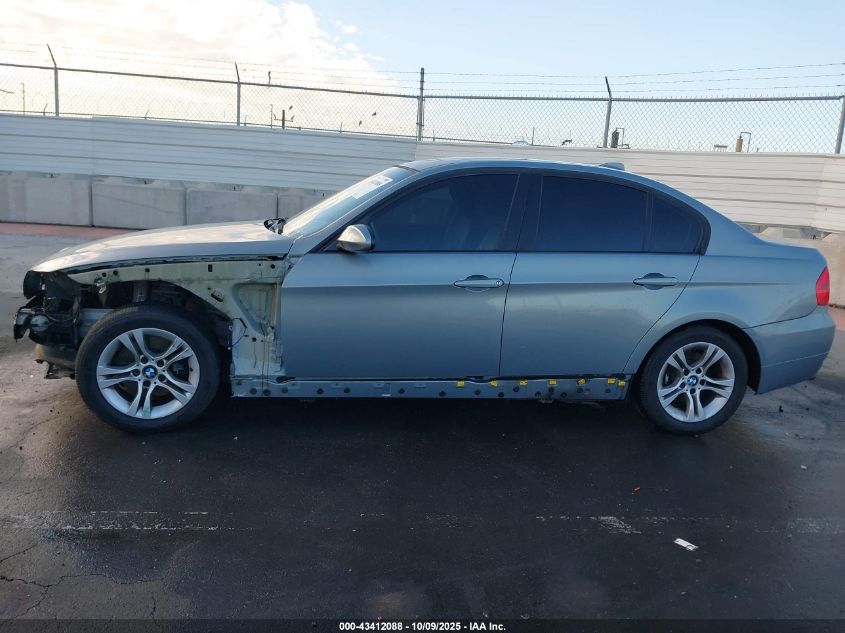 2008 BMW 328I VIN: WBAVA37578NL46371 Lot: 43412088